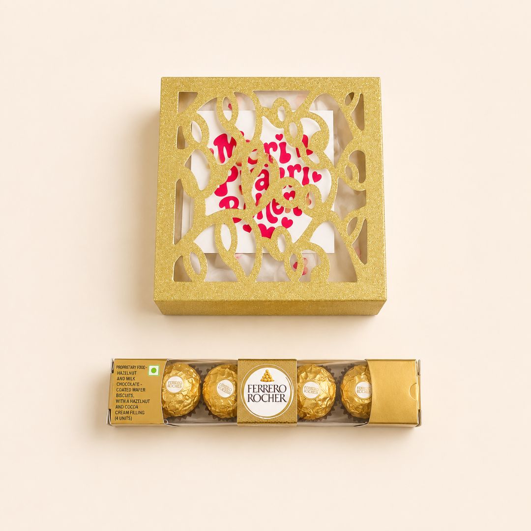 Golden Sister – Anti-Tarnish Jewellery Raksha Bandhan Gift | 7-Piece Premium Set