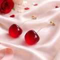Cherry Pop Drop Earrings for Women – Pack of 1 Pair