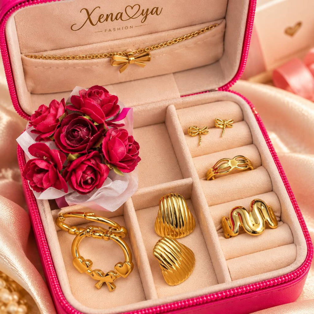 The Love Edit – Anti-Tarnish Jewellery Gift Hamper for Women & Girls