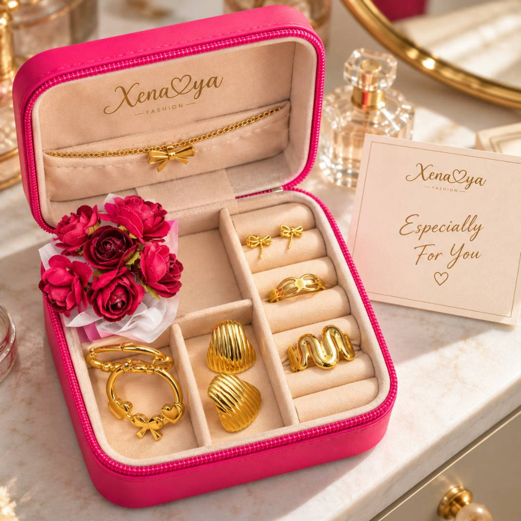 The Love Edit – Anti-Tarnish Jewellery Gift Hamper for Women & Girls