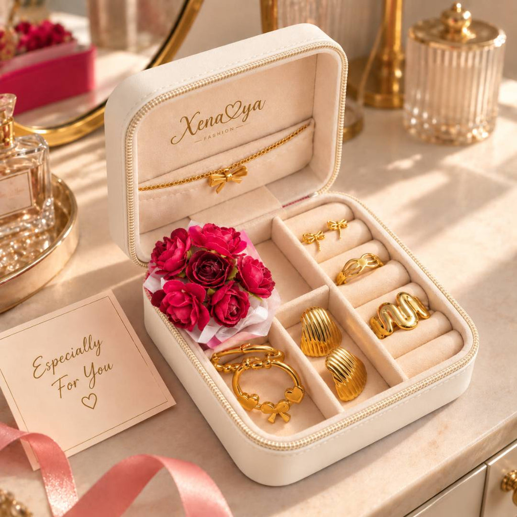 The Love Edit – Anti-Tarnish Jewellery Gift Hamper for Women & Girls