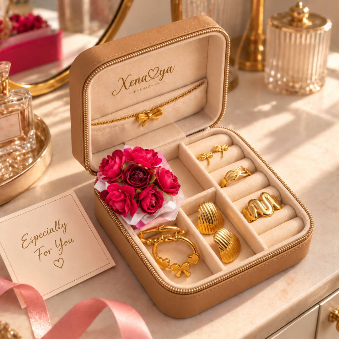 The Love Edit – Anti-Tarnish Jewellery Gift Hamper for Women & Girls