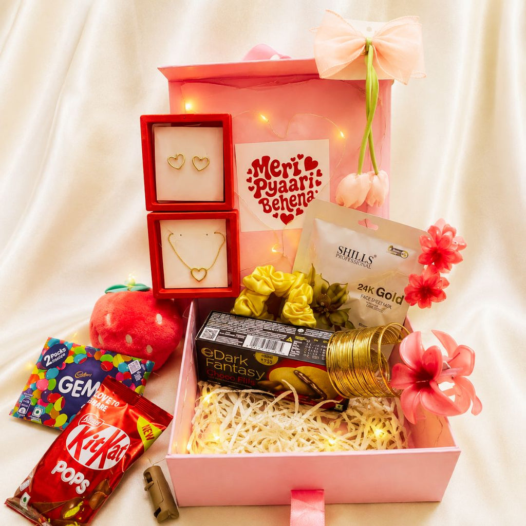 My First Bestie - Raksha Bandhan Gift Hamper for Sister | 13-Piece Gift Set