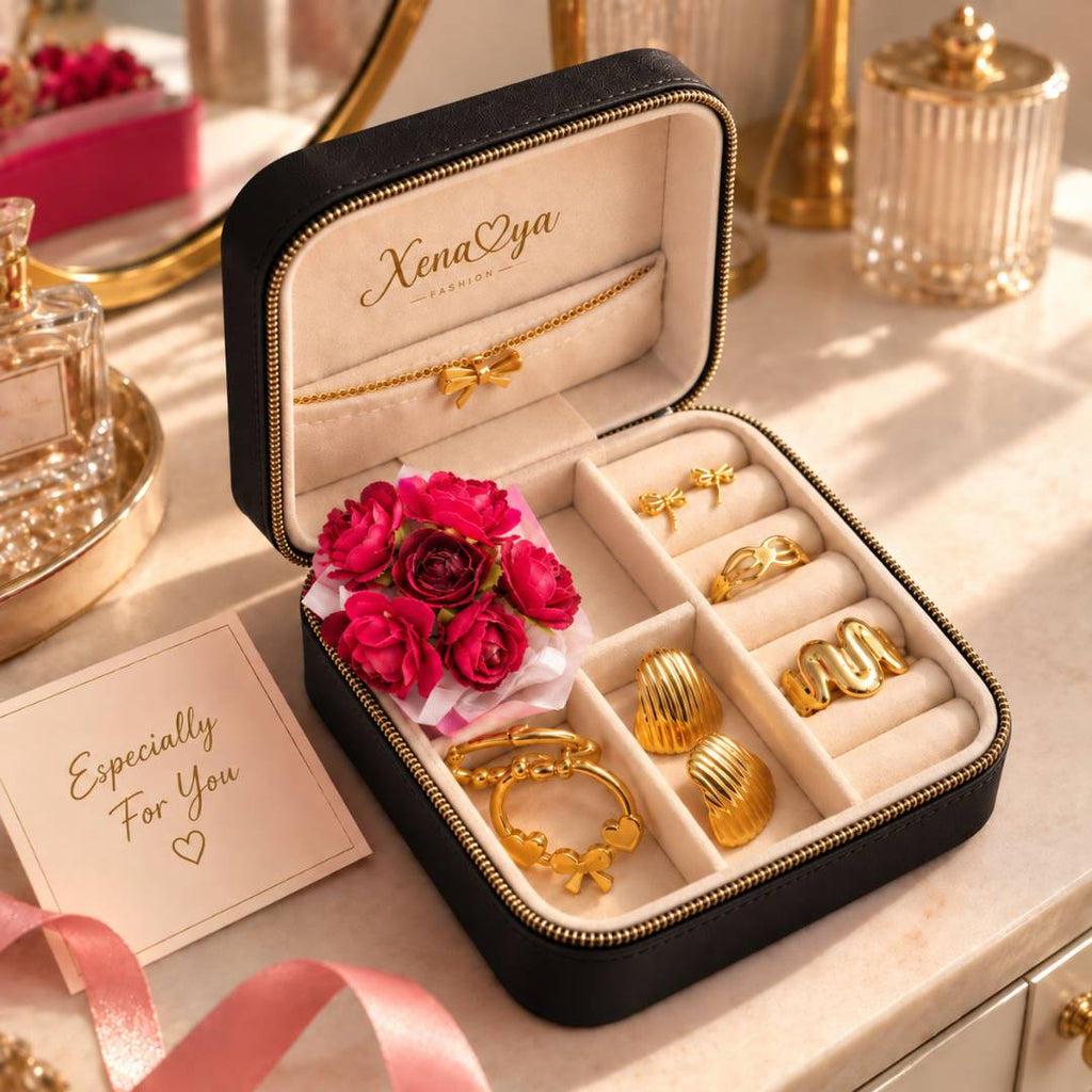 The Love Edit – Anti-Tarnish Jewellery Gift Hamper for Women & Girls