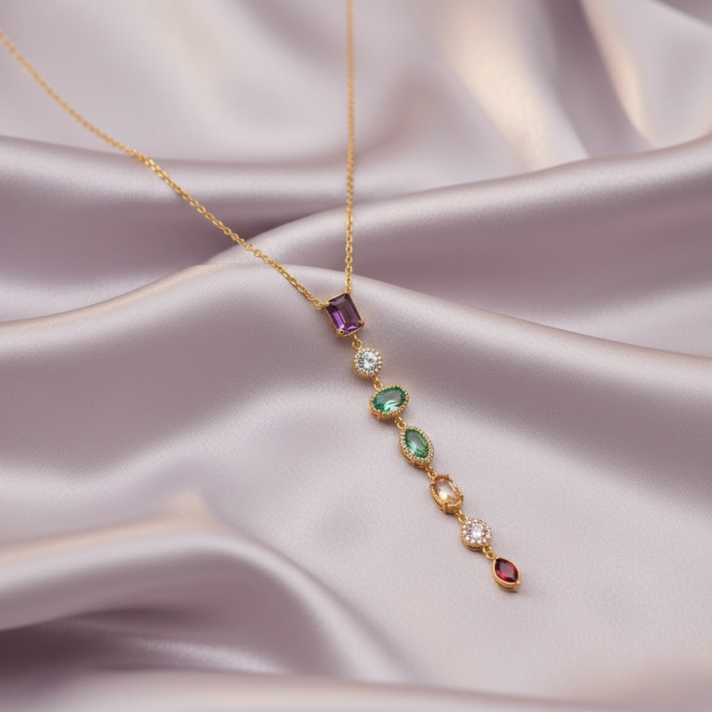 Solstice Drops Antitarnish Necklace for Women – Pack of 1