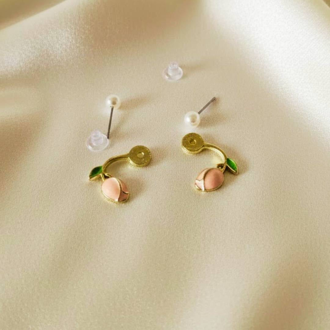 Blush Bud Pearl Fashion Earrings for Women – Pack of 1 Pair