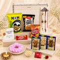 Bhai Bhabhi Crunch & Treats Rakhi Lumba Gift Hamper