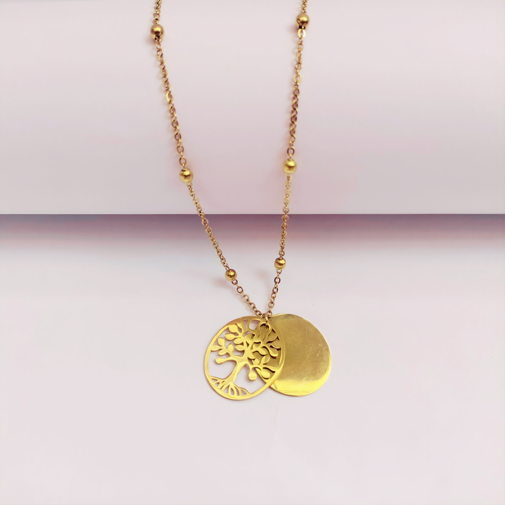 Rooted Glow Antitarnish Pendant Necklace for Women – Pack of 1