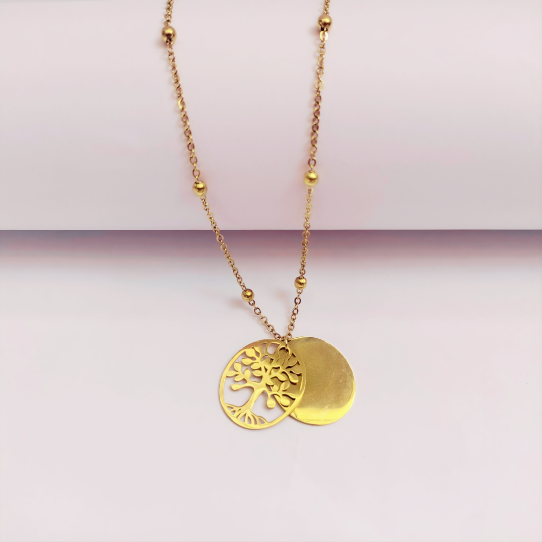 Rooted Glow Antitarnish Pendant Necklace for Women – Pack of 1