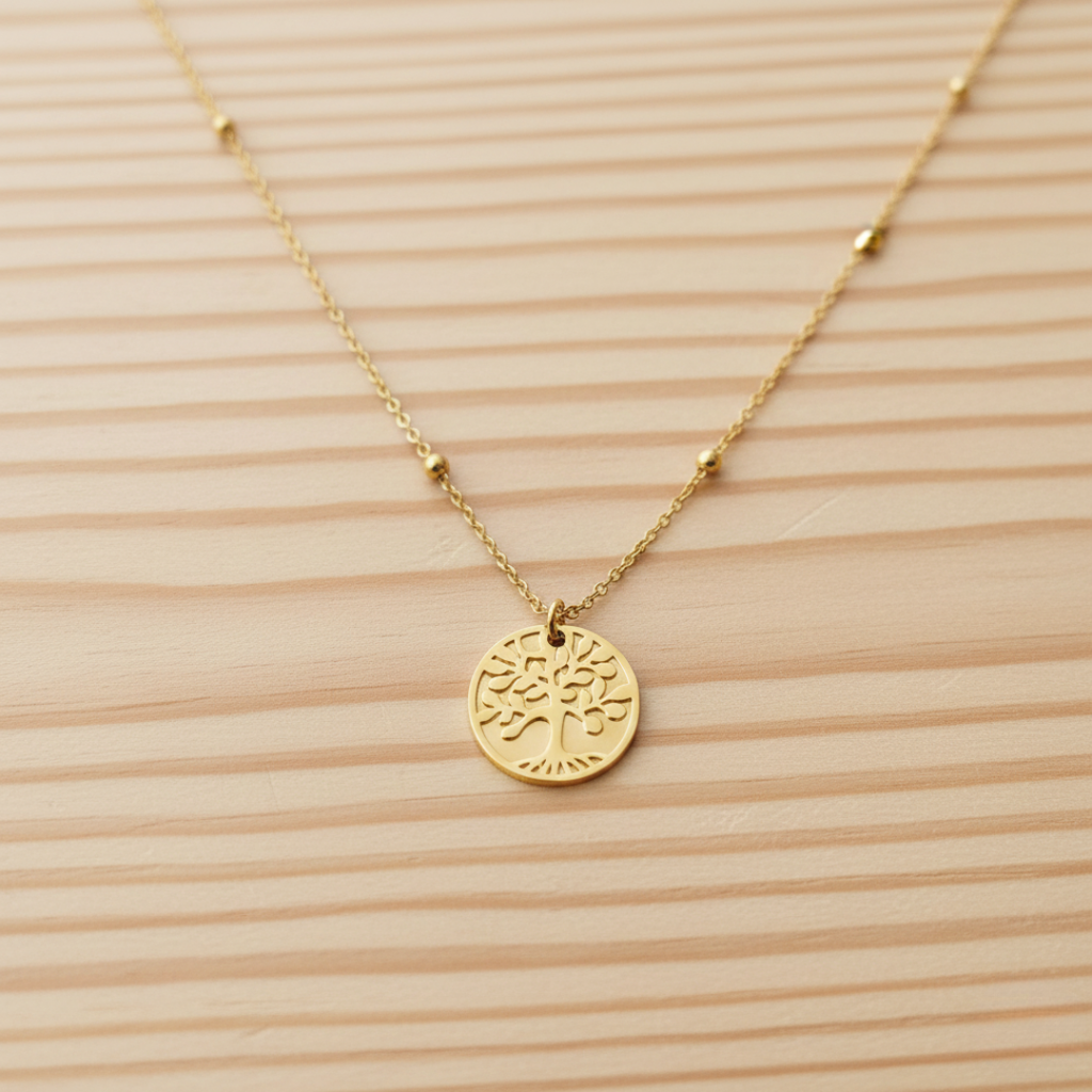 Rooted Glow Antitarnish Pendant Necklace for Women – Pack of 1