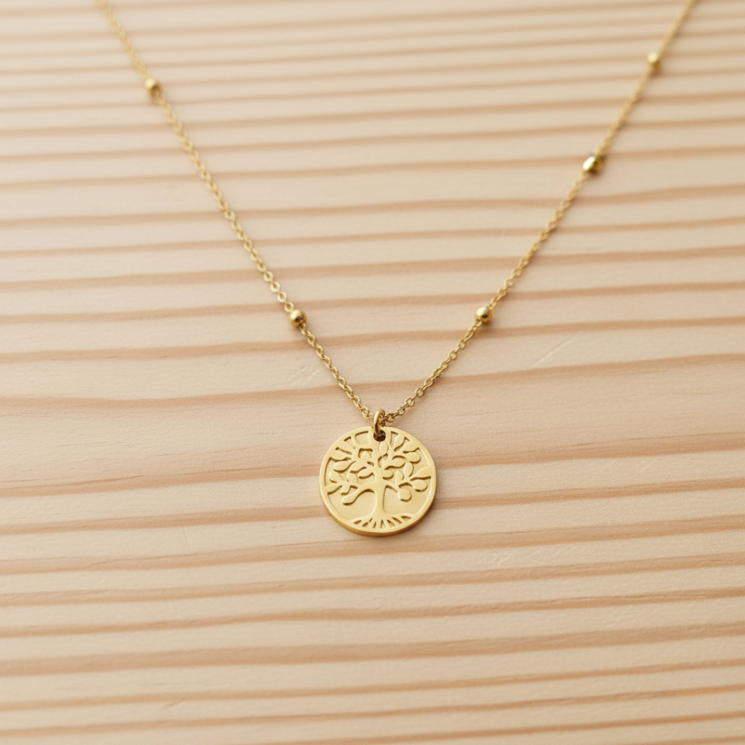 Rooted Glow Antitarnish Pendant Necklace for Women – Pack of 1