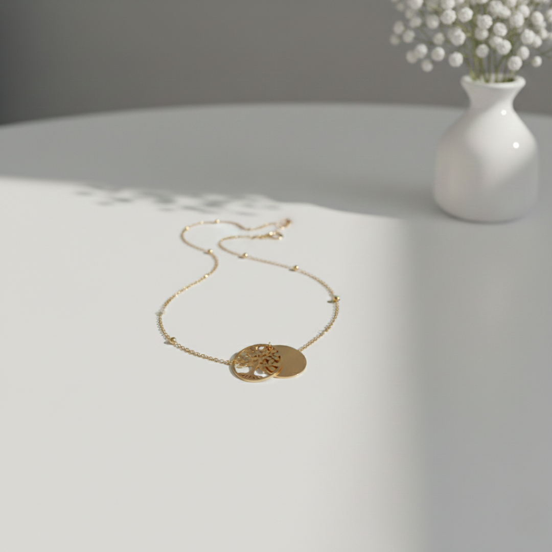 Rooted Glow Antitarnish Pendant Necklace for Women – Pack of 1