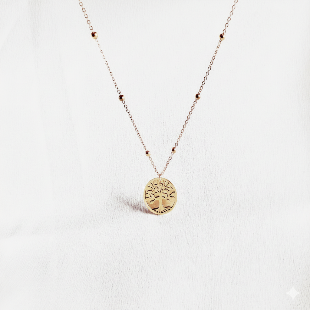 Rooted Glow Antitarnish Pendant Necklace for Women – Pack of 1