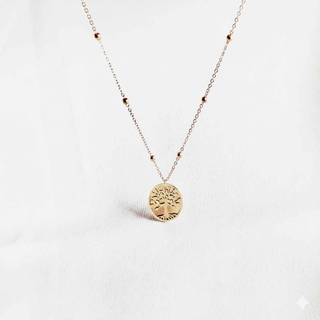 Rooted Glow Antitarnish Pendant Necklace for Women – Pack of 1