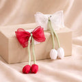 Tulip Bow Organza Hair Clip – Pack of 2