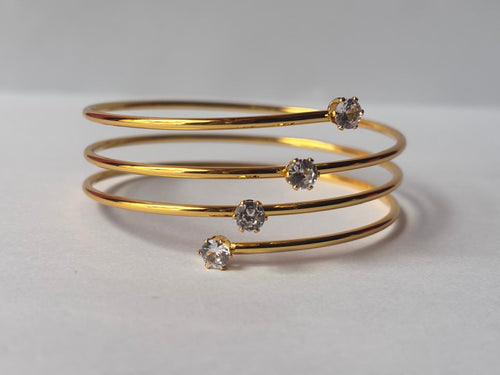 Aura Spiral Antitarnish Bracelet for Women  – Pack of 1